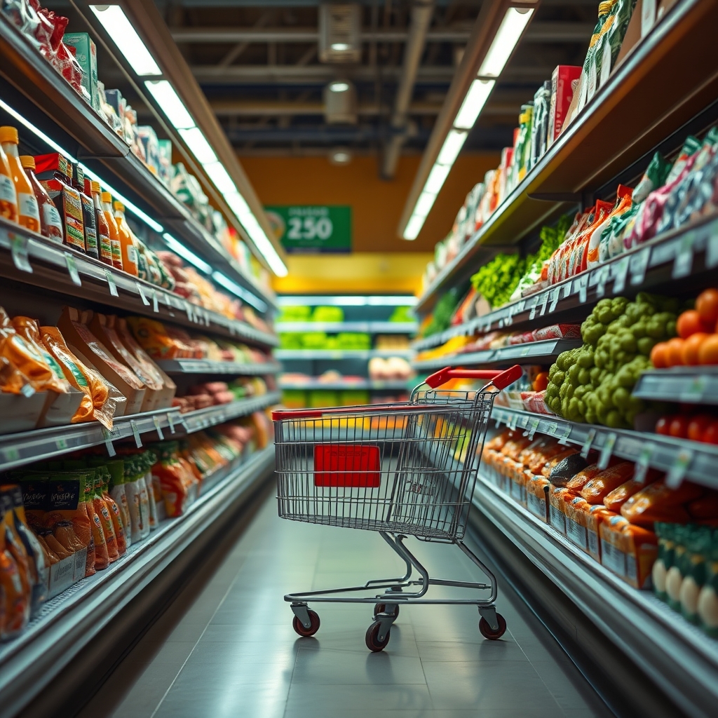 Supermercado en Nuevo París con pedidos por WhatsApp